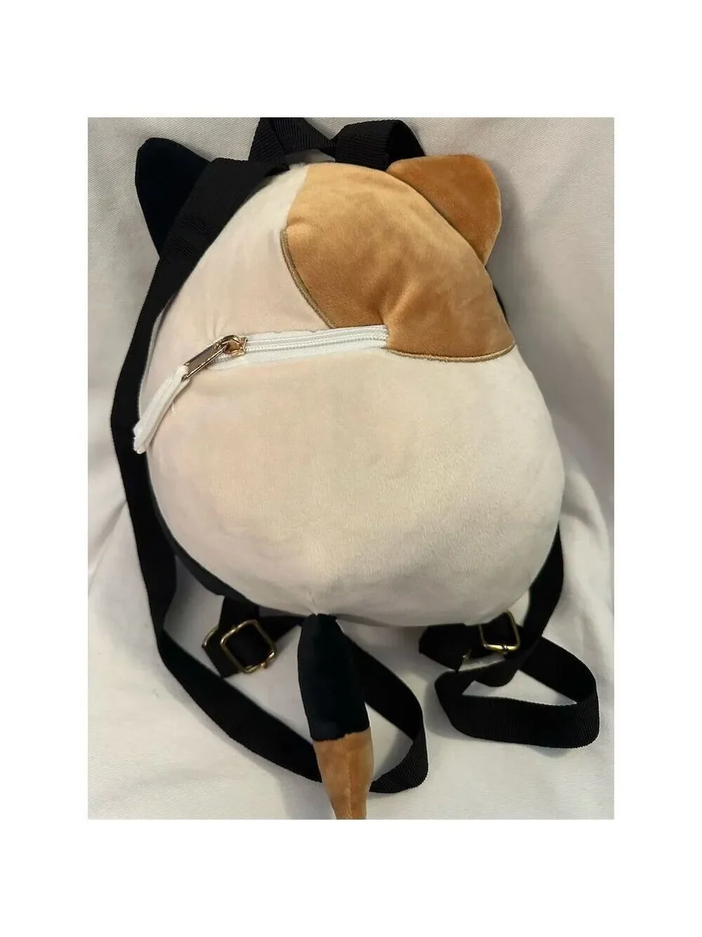 Squishmallows Cam the Calico Cat Girls Mini Backpack Plush 2022